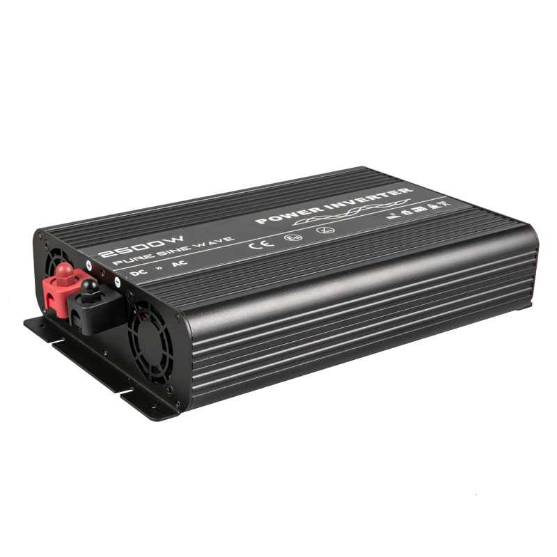 Inverter sinusoidale puro da 2500w con copertura rotonda